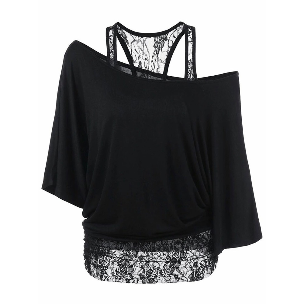 NWOT black with lace top underwear 🖤